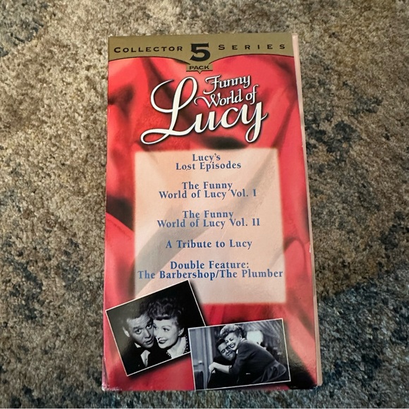 FUNNY WORLD OF LUCY COLLECTOR 5 SERIES VHS TAPES - Picture 6 of 8